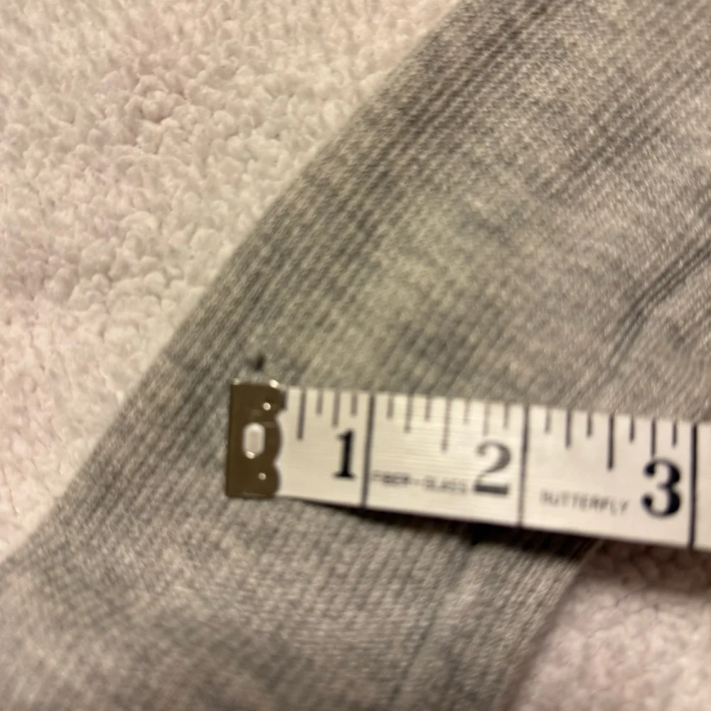 Lululemon Gray Cabin Yogi Wrap Heathered Medium Grey Hooded Cardigan Sweater